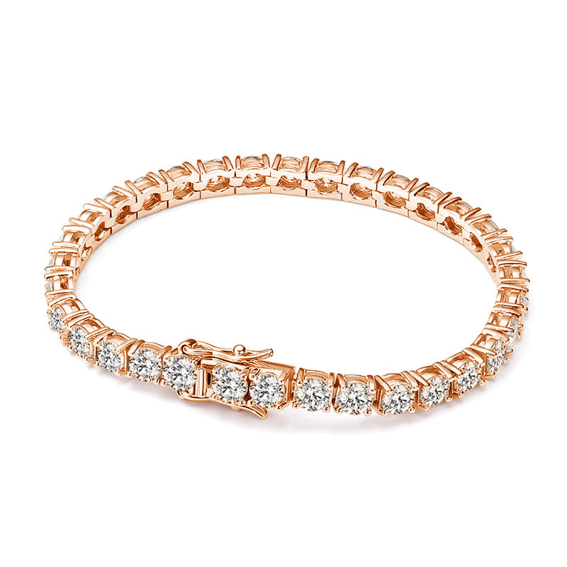 Bracciale in Moissanite "Eleganza e massima Brillantezza" UNISEX